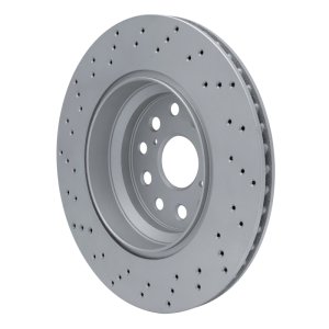 Lexus Ls460 Brake Rotor (1) - Right Rear - DFC - Drilled Geoperformance - `07-`17