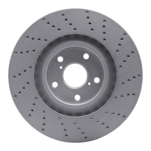 Lexus Gs460 Brake Rotor (1) - Front - DFC - Geoperformance Drilled - `09-`11