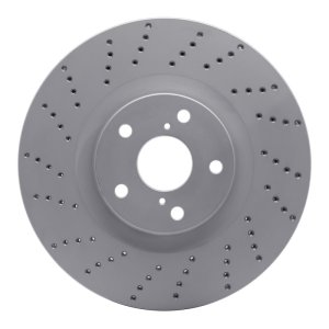 Lexus Gs460 Brake Rotor (1) - Front - DFC - Geoperformance Drilled - `09-`11
