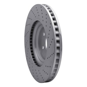 Lexus LS460 Brake Rotor (1) - Front - DFC - Geoperf Rotors - Drilled - `10-`17