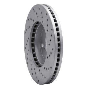 Lexus Es300 Brake Rotor (1) - Front Left - DFC - Drilled Geoperformance - `92-`06