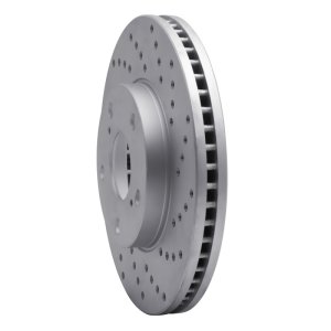 Lexus ES300 Brake Rotor (1) - Front Right - DFC - Geoperformance Drilled - `92-`06