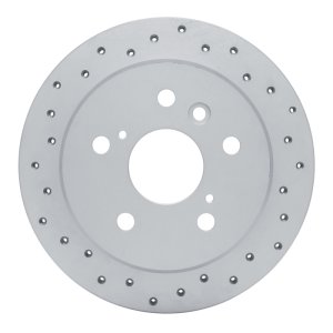 Lexus ES300 Brake Rotor (1) - Rear Left - DFC - Drilled Geoperformance - `02-`08