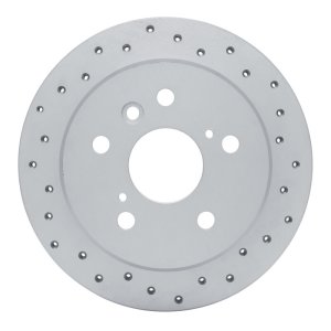 Lexus ES300 Brake Rotor (1) - Rear Right - DFC - Drilled Geoperformance - `02-`08