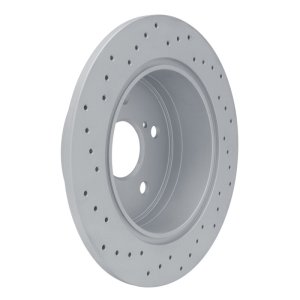 Lexus ES350 Brake Rotor (1) - Rear Right - DFC - Geoperformance Rotors - Drilled - `07-`12