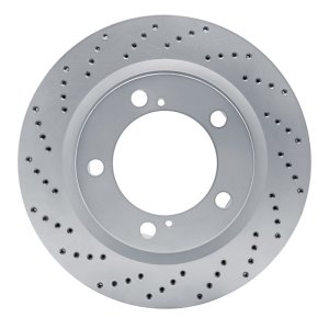 Lexus Lx570 Brake Rotor (1) - Front Left - DFC - Geoperformance Drilled - `07-`22