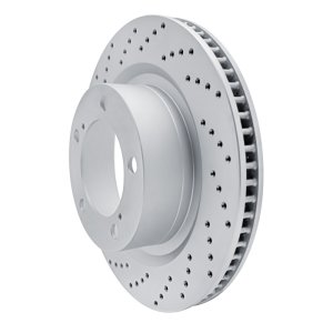 Lexus Lx570 Brake Rotor (1) - Front Left - DFC - Geoperformance Drilled - `07-`22