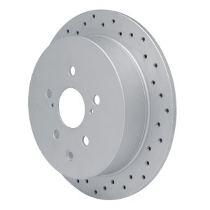 Lexus RX450h Brake Rotor (1) - Rear Left - DFC - Drilled - `10-`20