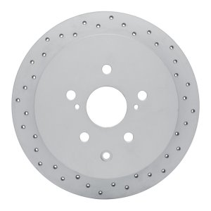 Lexus RX450H Brake Rotor (1) - Rear Right - DFC - Drilled Geoperformance - `10-`20