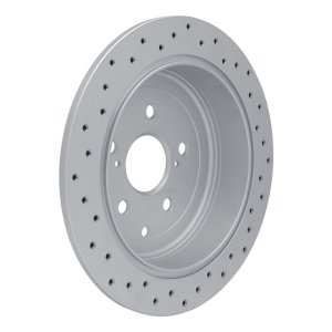 Lexus RX450H Brake Rotor (1) - Rear Right - DFC - Drilled Geoperformance - `10-`20