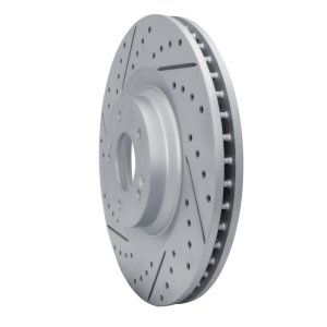Hyundai Veloster N Brake Rotor (1) - Front Left - DFC - Drilled & Slotted Geoperformance - `19-`22 Hyundai Veloster N Brake Rotor (1) - Front Left - DFC - Drilled & Slotted Geoperformance - `19-`22