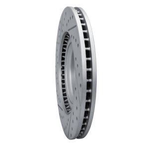 Hyundai Veloster N Brake Rotor (1) - Front Right - DFC - Geoperformance Rotor - Drilled and Slotted - `19-`22
