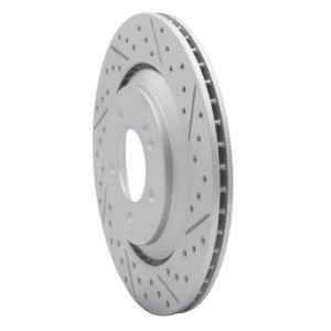 Hyundai Veloster N Brake Rotor (1) - Rear Right - DFC - Geoperf, Drilled & Slotted - `19-`25