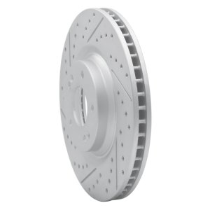 Hyundai Veloster N Brake Rotor (1) - Front Left - DFC - Geoperformance Drilled & Slotted - `19-`22 Hyundai Veloster N Brake Rotor (1) - Front Left - DFC - Geoperformance Drilled & Slotted - `19-`22