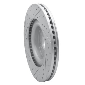 Genesis G90 Brake Rotor (1) - Front Right - DFC - Drilled & Slotted Geoperformance - `17-`22