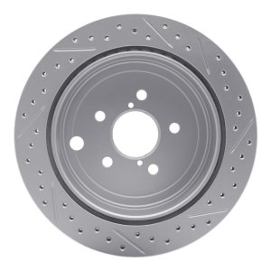 Scion FR-S Brake Rotor (1) - Rear Left - DFC - Drill & Slot, Geoperformance - `10-`25 Scion FR-S Brake Rotor (1) - Rear Left - DFC - Drill & Slot, Geoperformance - `10-`25