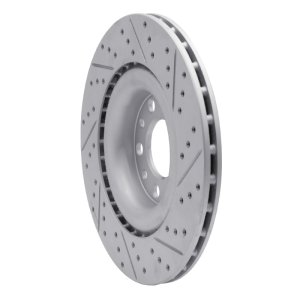 Alfa Romeo Stelvio Brake Rotor (1) - Rear Left - DFC - Drilled & Slotted Geoperformance - `17-`25 Alfa Romeo Stelvio Brake Rotor (1) - Rear Left - DFC - Drilled & Slotted Geoperformance - `17-`25