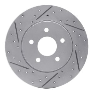 Ford Mondeo Brake Rotor (1) - Rear Left - DFC - Drilled & Slotted Geoperformance - `01-`08