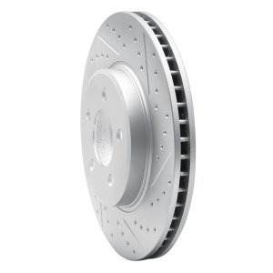 Volvo 850 Brake Rotor (1) - Front Right - DFC - Drilled & Slotted Geoperformance - `95-`04 Volvo 850 Brake Rotor (1) - Front Right - DFC - Drilled & Slotted Geoperformance - `95-`04