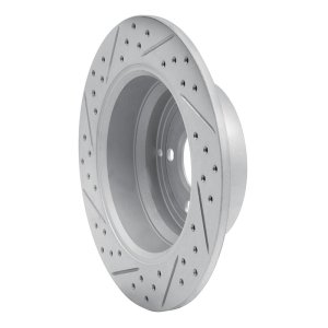 Volvo 850 Brake Rotor (1) - Rear Right - DFC - Geoperformance - Drilled & Slotted - `96-`04 Volvo 850 Brake Rotor (1) - Rear Right - DFC - Geoperformance - Drilled & Slotted - `96-`04