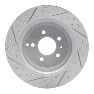 Volvo 850 Brake Rotor (1) - Rear Right - DFC - Geoperformance - Drilled & Slotted - `96-`04 Volvo 850 Brake Rotor (1) - Rear Right - DFC - Geoperformance - Drilled & Slotted - `96-`04