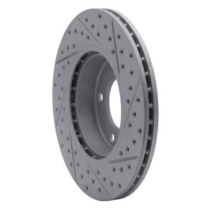 BMW 328I Brake Rotor (1) - Front Left - DFC - Drilled & Slotted Geoperformance - `91-`06