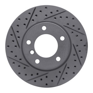 BMW 328I Brake Rotor (1) - Front Right - DFC - Drilled & Slotted Geoperformance - `91-`06