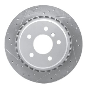 BMW Z3 Brake Rotor (1) - Rear Right - DFC - Drilled & Slotted Geoperformance - `95-`02