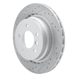 BMW Z3 Brake Rotor (1) - Rear Right - DFC - Drilled & Slotted Geoperformance - `95-`02 BMW Z3 Brake Rotor (1) - Rear Right - DFC - Drilled & Slotted Geoperformance - `95-`02