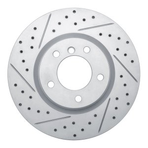 BMW Z3 Brake Rotor (1) - Front - DFC - Drilled & Slotted Geoperformance - `95-`02