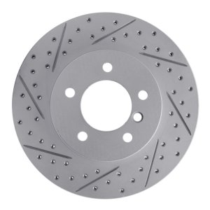 BMW 325Xi Brake Rotor (1) - Front Right - DFC - Geoperformance Rotor - Drilled & Slotted - `99-`08