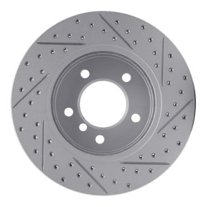 BMW 325Xi Brake Rotor (1) - Front Right - DFC - Geoperformance Rotor - Drilled & Slotted - `99-`08