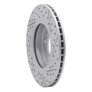 BMW 330Xi Brake Rotor (1) - Front Left - DFC - Drilled & Slotted Geoperformance Rotor - `01-`08