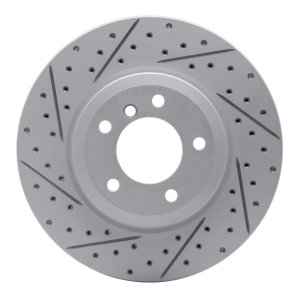 BMW 330Xi Brake Rotor (1) - Front Left - DFC - Drilled & Slotted Geoperformance Rotor - `01-`08