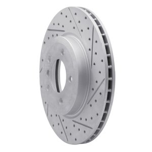 BMW 330I Brake Rotor (1) - Front Right - DFC - Geoperformance Drilled & Slotted - `01-`08