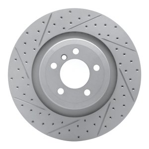 BMW Alpina B7 Brake Rotor (1) - Rear Left - DFC - Geoperformance Drilled & Slotted - `07-`08 BMW Alpina B7 Brake Rotor (1) - Rear Left - DFC - Geoperformance Drilled & Slotted - `07-`08