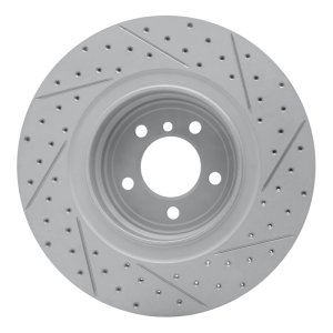 BMW Alpina B7 Brake Rotor (1) - Rear Left - DFC - Geoperformance Drilled & Slotted - `07-`08 BMW Alpina B7 Brake Rotor (1) - Rear Left - DFC - Geoperformance Drilled & Slotted - `07-`08