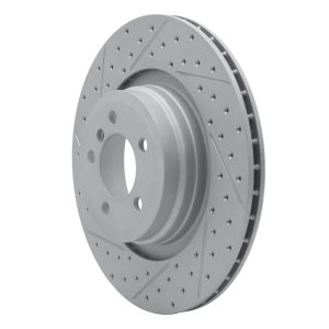BMW Alpina B7 Brake Rotor (1) - Rear Left - DFC - Geoperformance Drilled & Slotted - `07-`08 BMW Alpina B7 Brake Rotor (1) - Rear Left - DFC - Geoperformance Drilled & Slotted - `07-`08