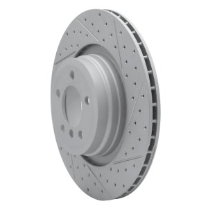 BMW Alpina B7 Brake Rotor (1) - Rear Right - DFC - Geoperformance Drilled & Slotted - `07-`08 BMW Alpina B7 Brake Rotor (1) - Rear Right - DFC - Geoperformance Drilled & Slotted - `07-`08