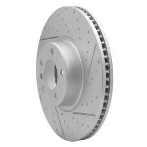 BMW X4 Brake Rotor (1) - Left Front - DFC - Geoperformance Rotor - Drilled and Slotted - `16-`18