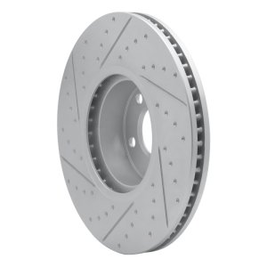 BMW X4 Brake Rotor (1) - Left Front - DFC - Geoperformance Rotor - Drilled and Slotted - `16-`18