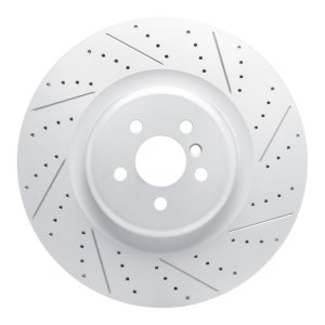 BMW Alpina XB7 Brake Rotor (1) - Rear Right - DFC - Drilled & Slotted Geoperformance - `17-`26 BMW Alpina XB7 Brake Rotor (1) - Rear Right - DFC - Drilled & Slotted Geoperformance - `17-`26