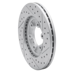Acura SLX Brake Rotor (1) - Front Left - DFC - Geoperformance Drilled & Slotted - `92-`02 Acura SLX Brake Rotor (1) - Front Left - DFC - Geoperformance Drilled & Slotted - `92-`02