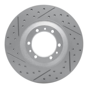 Acura SLX Brake Rotor (1) - Front Left - DFC - Geoperformance Drilled & Slotted - `92-`02 Acura SLX Brake Rotor (1) - Front Left - DFC - Geoperformance Drilled & Slotted - `92-`02