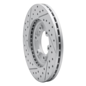 Acura SLX Brake Rotor (1) - Front Right - DFC - Drilled & Slotted Geoperformance - `92-`02 Acura SLX Brake Rotor (1) - Front Right - DFC - Drilled & Slotted Geoperformance - `92-`02