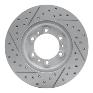 Acura SLX Brake Rotor (1) - Front Right - DFC - Drilled & Slotted Geoperformance - `92-`02 Acura SLX Brake Rotor (1) - Front Right - DFC - Drilled & Slotted Geoperformance - `92-`02