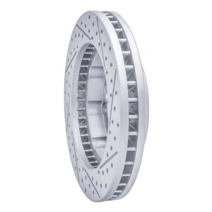 Chevrolet K3500 Brake Rotor (1) - Front Left - DFC - Geoperformance Rotors - Drilled & Slotted - `92-`00