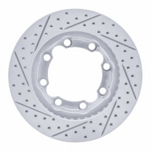 Chevrolet K3500 Brake Rotor (1) - Front Right - DFC - Geoperformance Drilled & Slotted - `92-`00 Chevrolet K3500 Brake Rotor (1) - Front Right - DFC - Geoperformance Drilled & Slotted - `92-`00