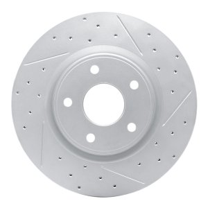 Chrysler Grand Caravan Brake Rotor (1) - Front Left - DFC - Geoperformance Rotor - Drilled and Slotted - `12-`25 Chrysler Grand Caravan Brake Rotor (1) - Front Left - DFC - Geoperformance Rotor - Drilled and Slotted - `12-`25