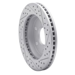 Cadillac Escalade ESV Brake Rotor (1) - Front Left - DFC - Drilled & Slotted Geoperformance - `99-`08 Cadillac Escalade ESV Brake Rotor (1) - Front Left - DFC - Drilled & Slotted Geoperformance - `99-`08